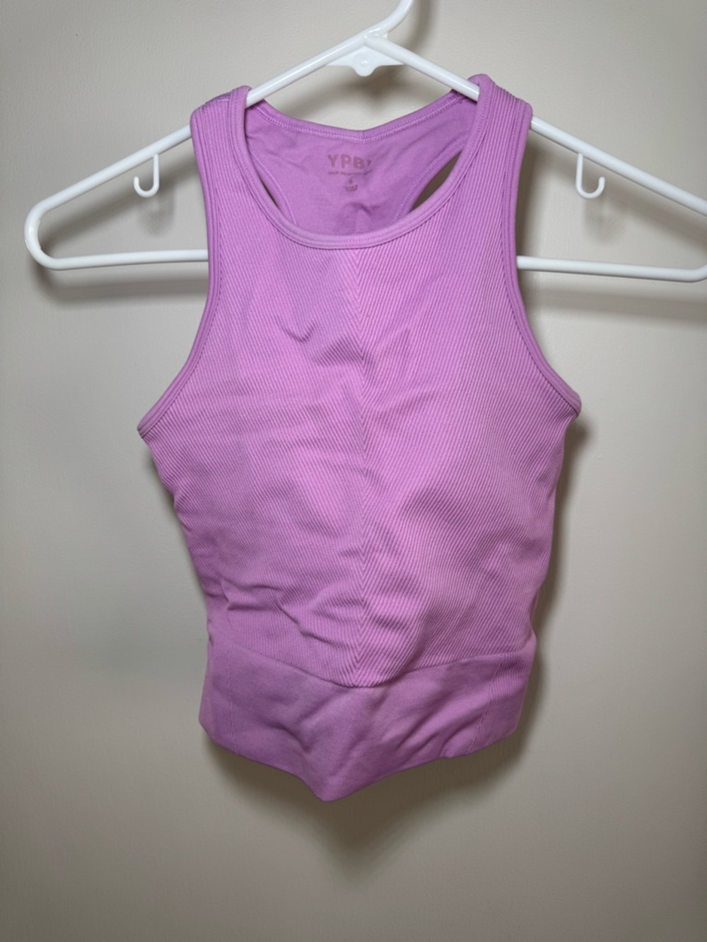 Abercrombie & Fitch Lilac Ribbed Tank Top